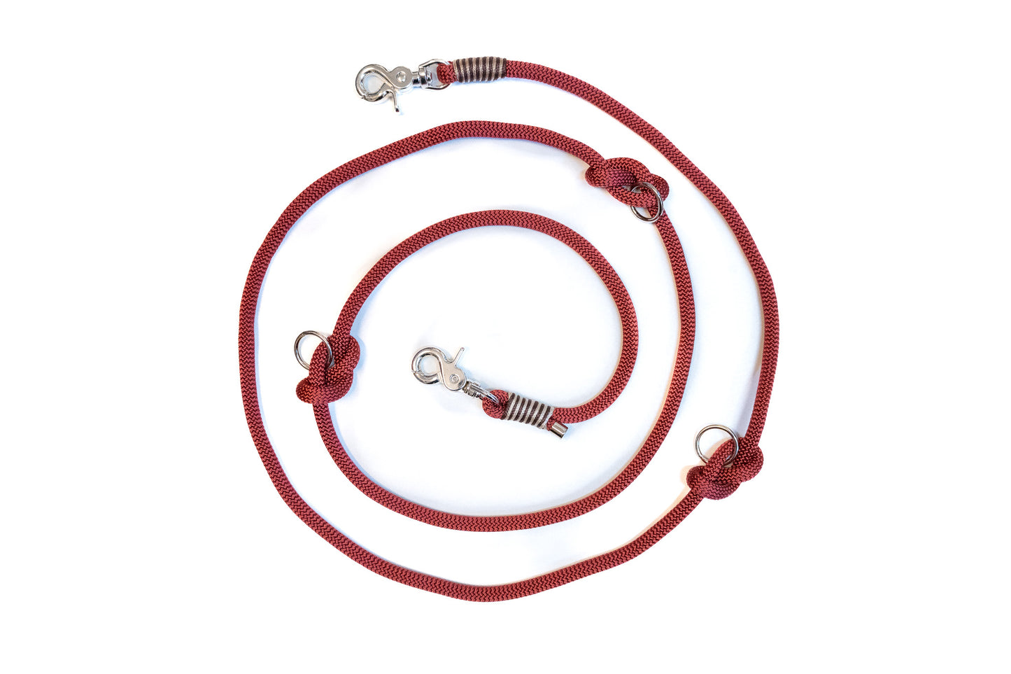 Ready to ship - multifunctional leash (copper red)