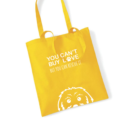 CANT BUY LOVE totebag