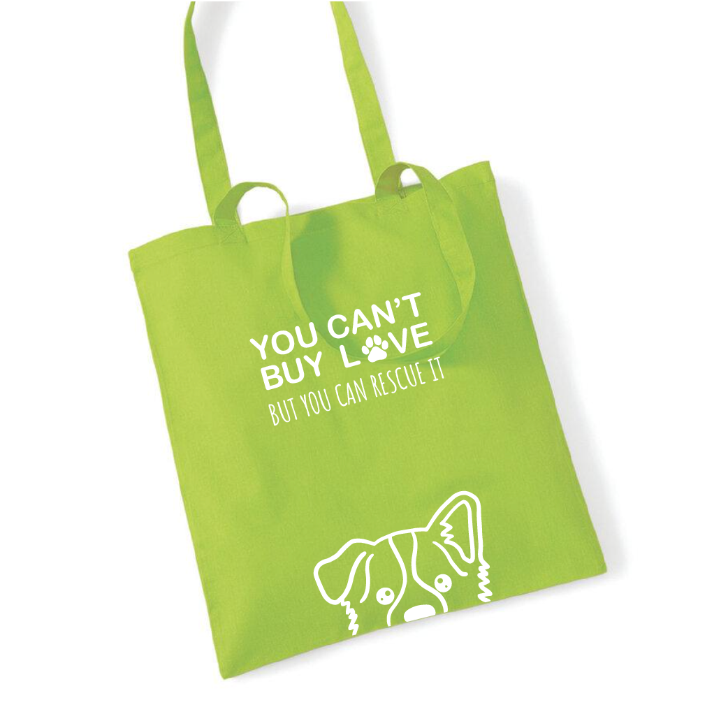 CANT BUY LOVE totebag