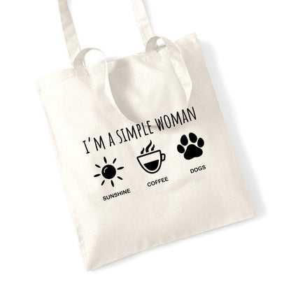 SIMPLE WOMAN totebag