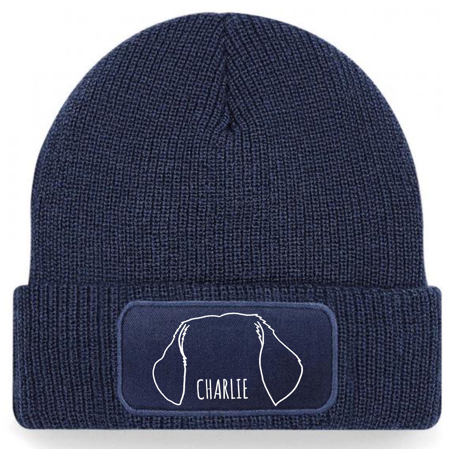 Custom ear decal beanie